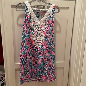 Lilly Pulitzer Gabby Shift—Tiki Pink —Shake it up